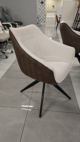 Стул на металлокаркасе Kansas gray / graphite gray / black из шоурума 3